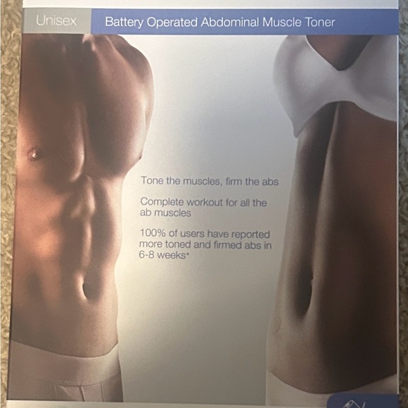 Abs5 Abdominal Muscle Toner - White - Picture 4 of 4